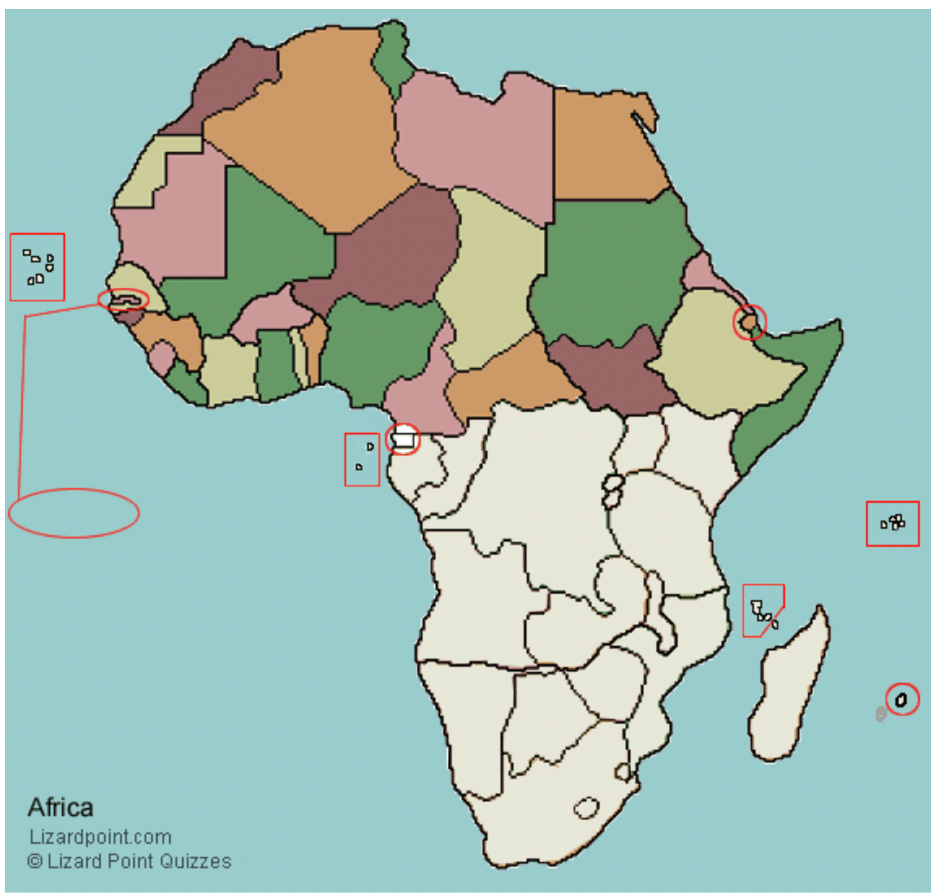 Where Is North Africa On A Map